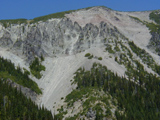 Lava/ash flows photo