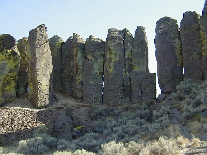 Coulee wall photo