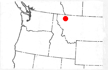 Logan Pass Location Map