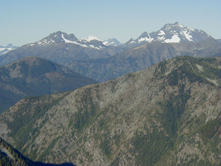 North Cascades west to Mt. Baker photo