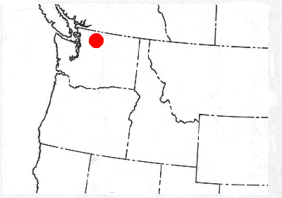 North Cascades Core Location Map