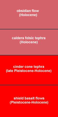 Newberry Volcano Stratigraphy