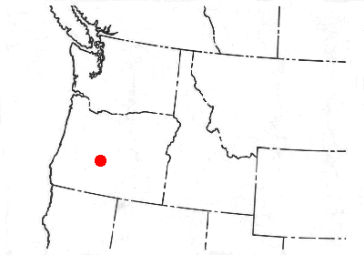 Newberry Volcano Location Map