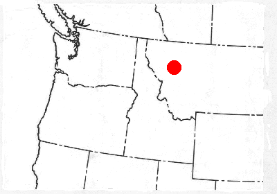 Sun River Location Map